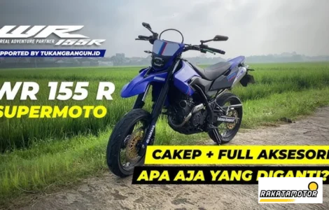 aksesoris resmi Yamaha WR 155 R