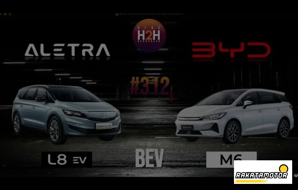 Aletra L8 EV vs BYD M6