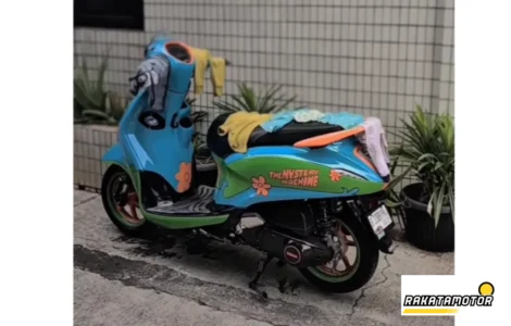 bagasi Yamaha Grand Filano fungsional