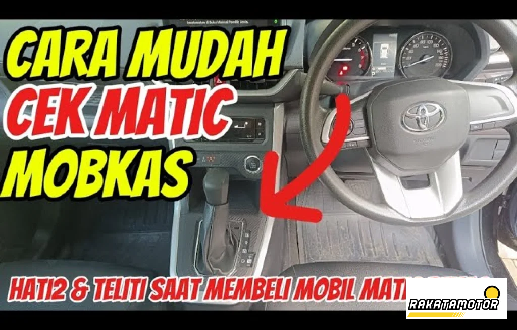 cara cek mobil matic bekas