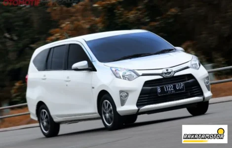 ciri Toyota Calya bekas taksi online