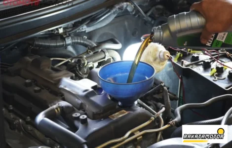 ganti oli mesin mobil diesel