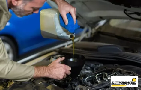 ganti oli mesin setelah mudik