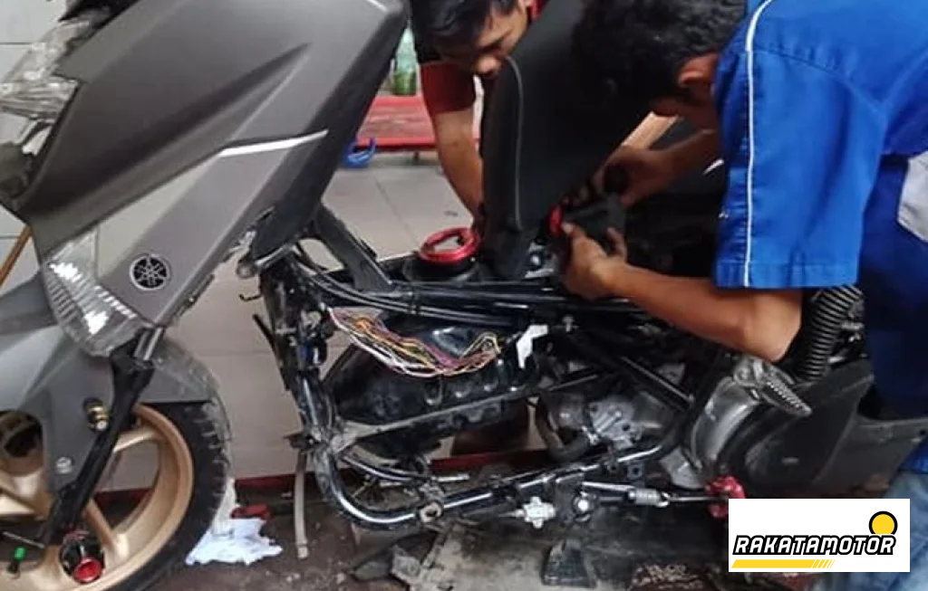 kabel bodi yamaha nmax hangus