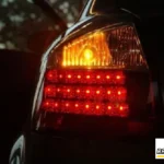 lampu sein motor buram