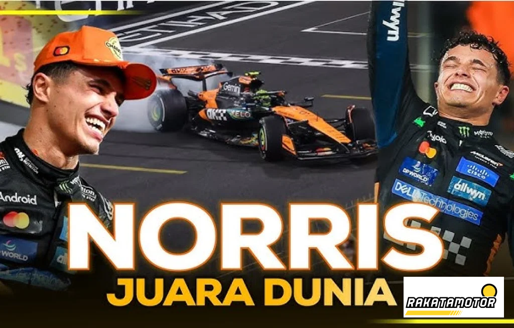 Lando Norris Juara Dunia F1 2025