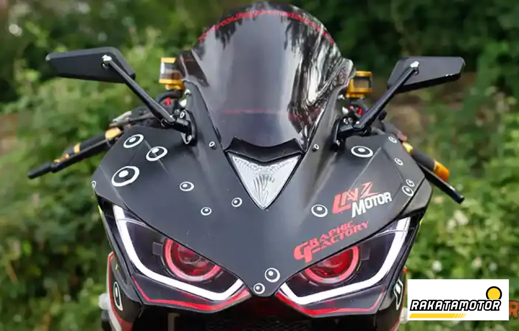 modif lampu motor keren