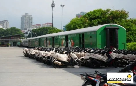mudik gratis kereta api Palembang