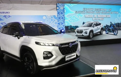 Suzuki Ekspor Fronx dan Satria