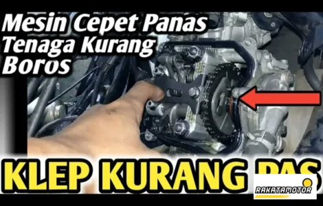 ukuran celah klep Yamaha NMAX