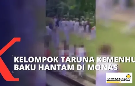 ayah anak tewas di Monas