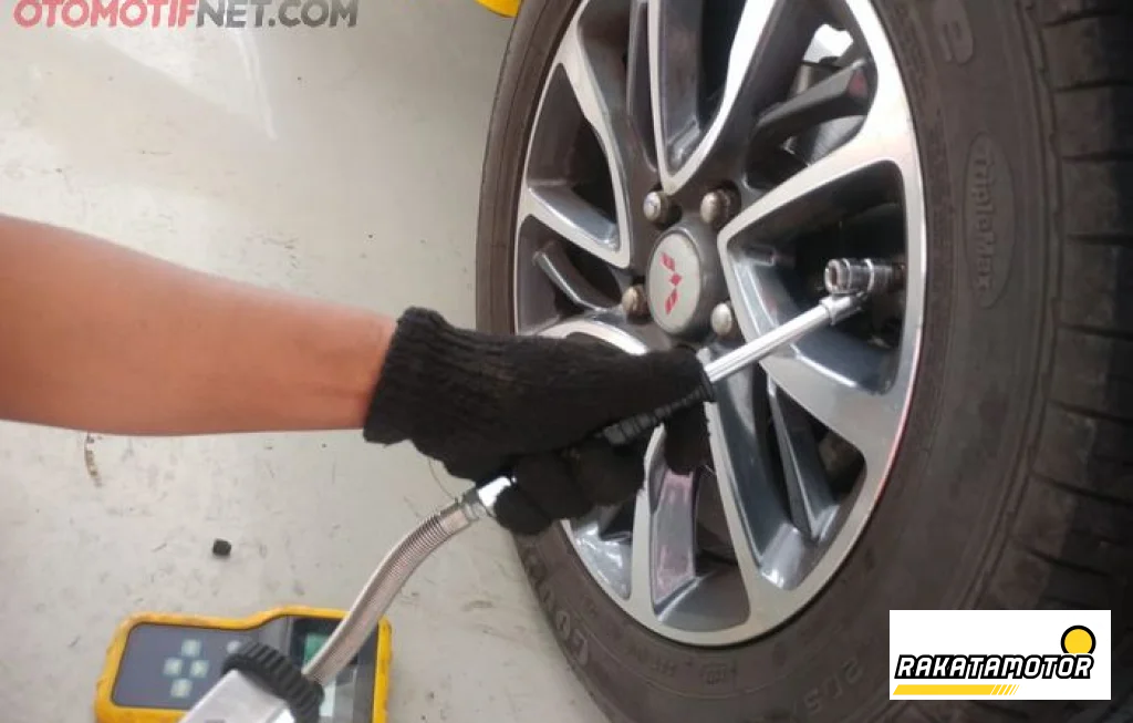 ganti angin ban mobil
