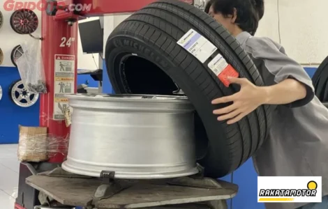 ganti ban mobil baru
