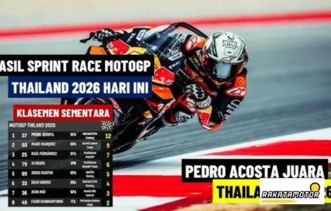 Hasil MotoGP Thailand 2026