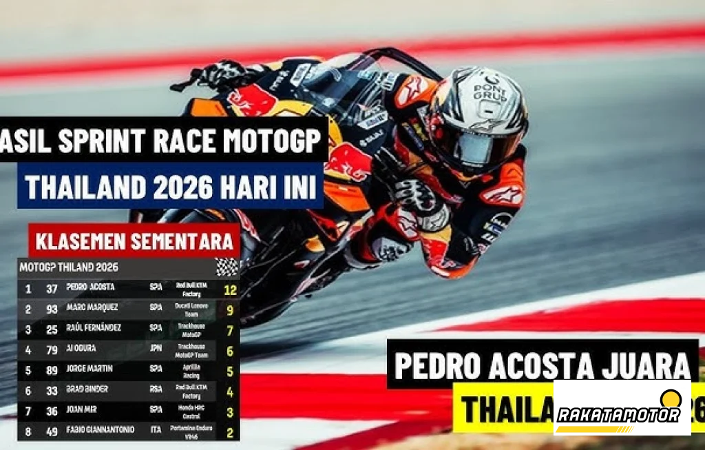 Hasil MotoGP Thailand 2026