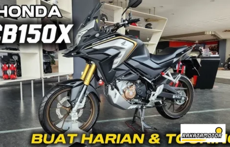 honda cb150x untuk turing