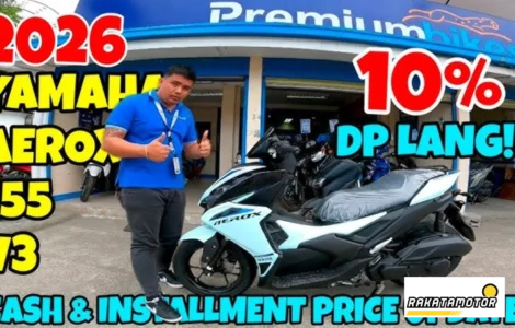 harga yamaha aerox 155 2026
