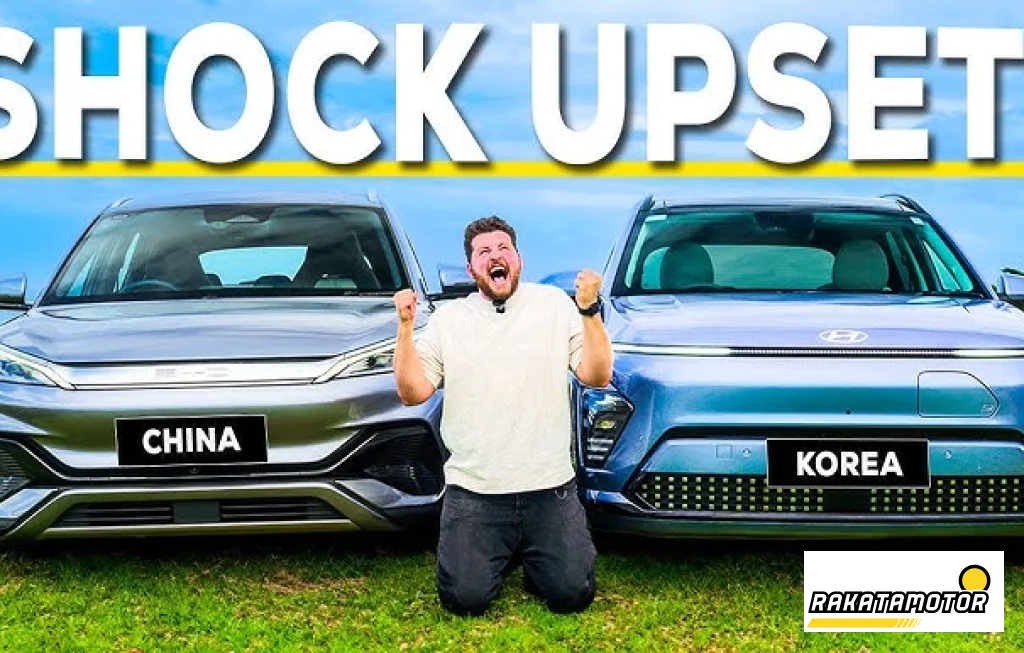 BYD Atto 3 vs Kona Electric