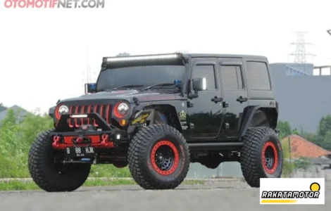 Jeep Wrangler Rubicon Aksesori Sombong