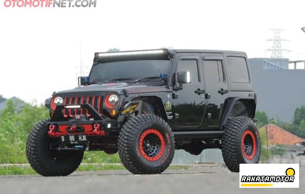 Jeep Wrangler Rubicon Aksesori Sombong