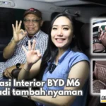 nyaman jadi penumpang BYD M6
