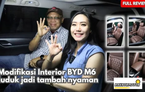 nyaman jadi penumpang BYD M6