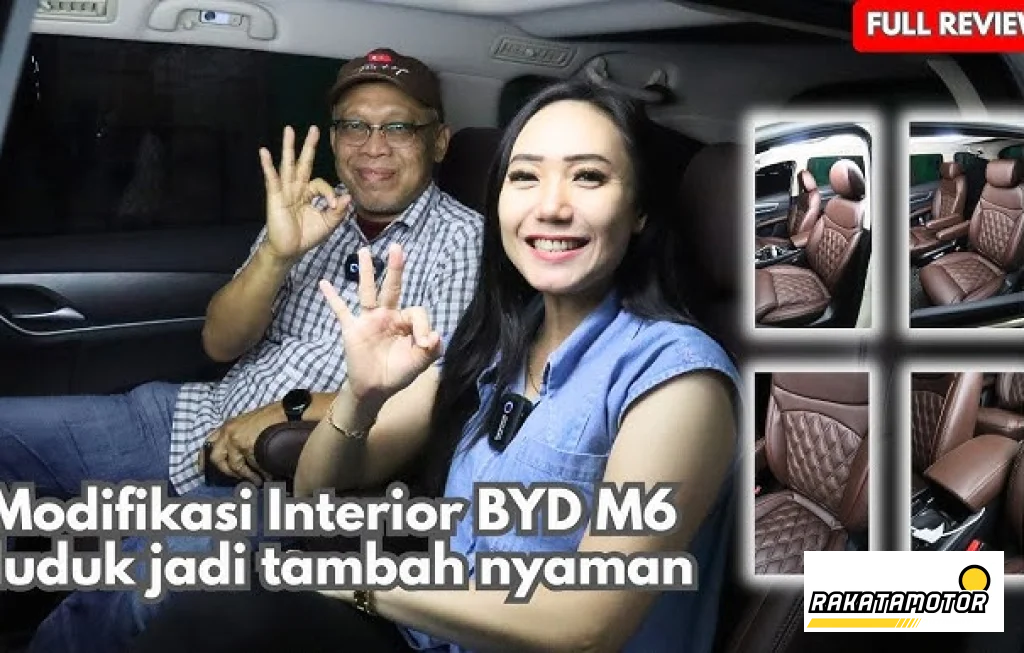 nyaman jadi penumpang BYD M6